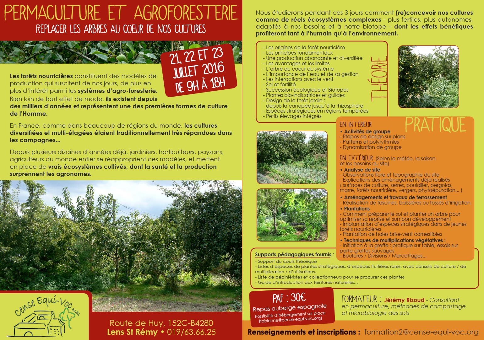 Permaculture et Agroforesterie